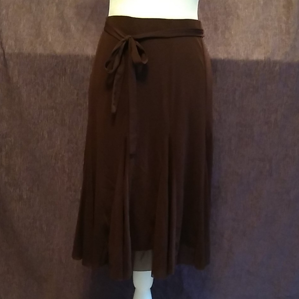 Flowy Brown Skirt